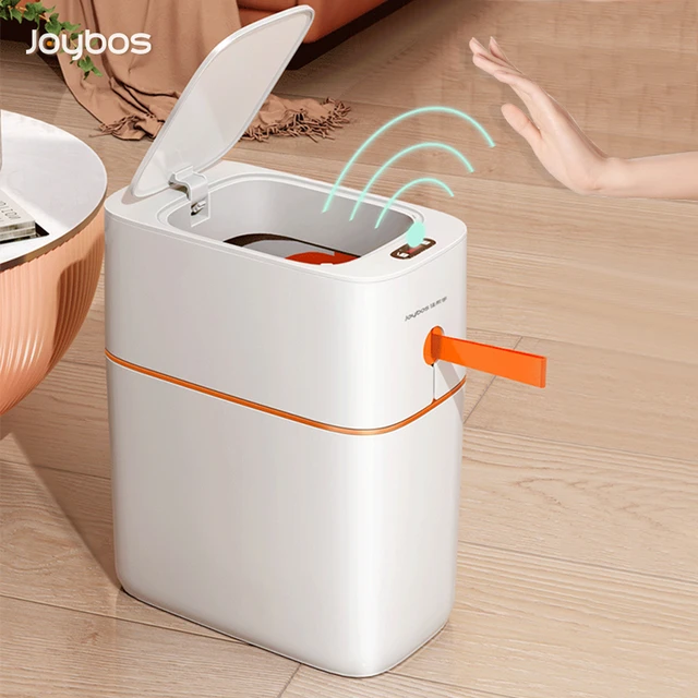 Smart Sensor Trash Can Narrow Seam Sensor Bin Electronic Automatic Bathroom  Waste Garbage Bins Household Toilet Waterproof Bin - AliExpress