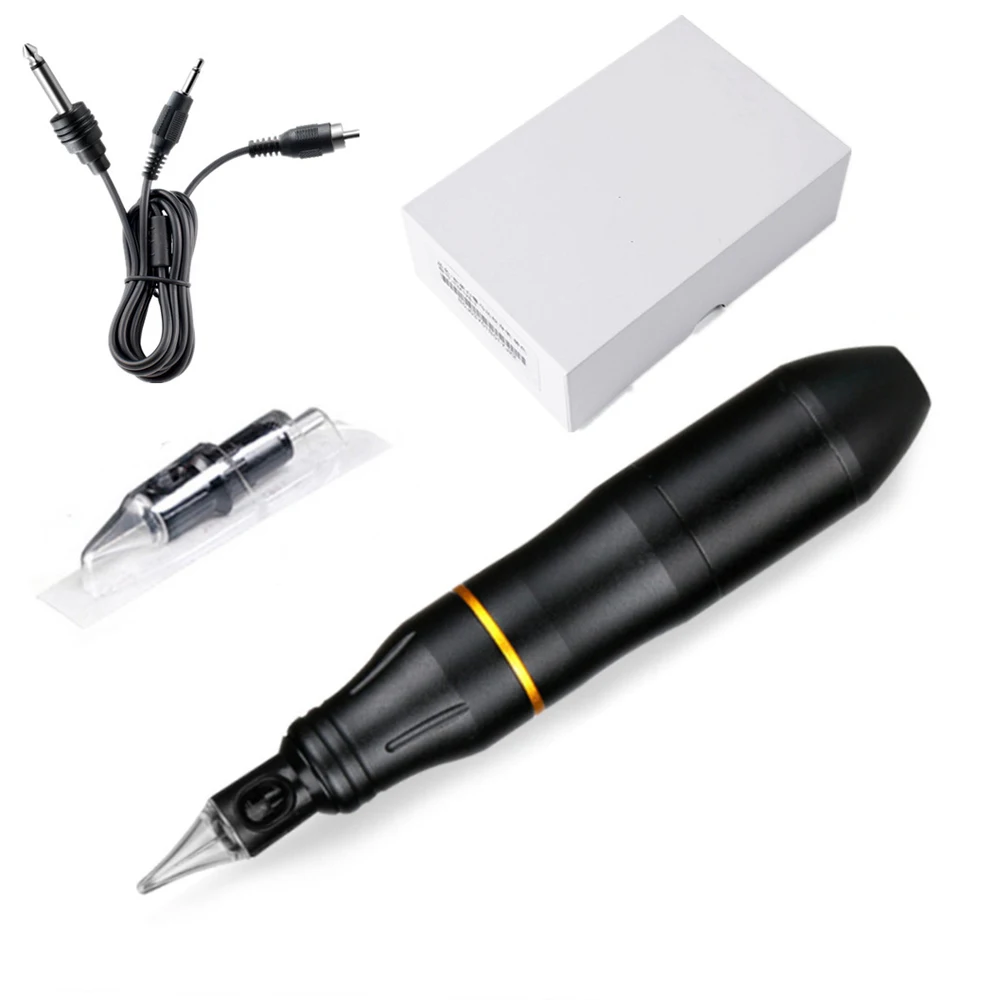 

Tattoo Pen Rotary Tattoo Machine Permanent Alloy Makeup Pen Tattoo Cartridges Pen Machines
