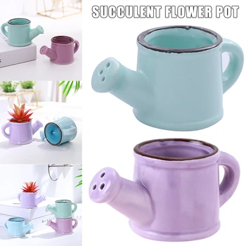 

Succulents Pots Concrete Planter Indoor Flower Pots Ceramic Container for Mini Succulents, Small Flower Pots UD88