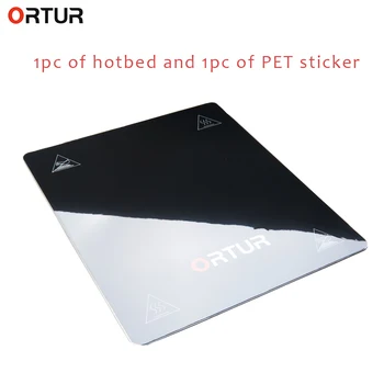 

Ortur Hotbed PET Sticker / Magnetic Platform Hotselling Impresora 3d Parts Better for print PLA Ortur4 3d Printer Spare Part