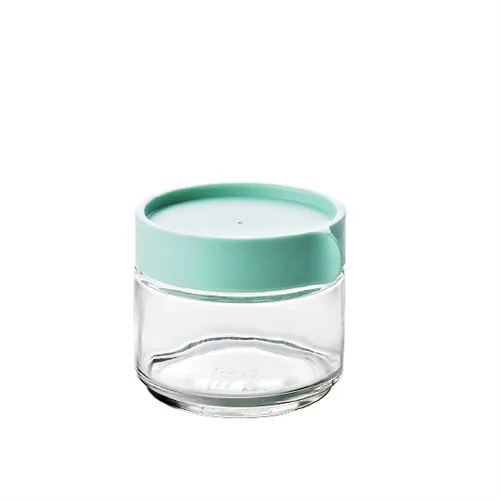 250ML-green Стеклянные герметичные банки, крупы, герметичные банки для хранения свежести, банки для сухого молока, контейнер для крупы LL10281614 - Цвет: 250ML-green
