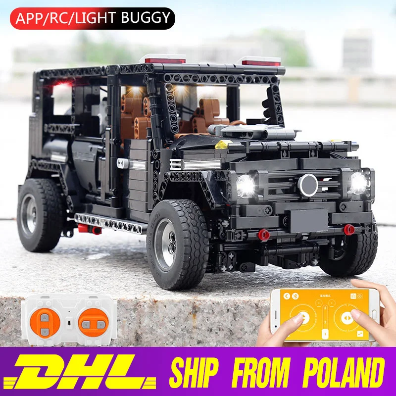 Конструктор MOC Technic Series Радиоуправляемый внедорожник с приложением модель