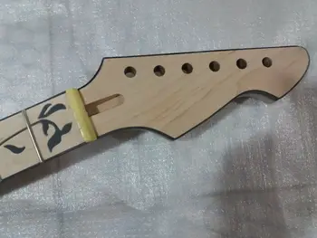 

Unfinished Guitar Neck Replacement 24 Fret Maple 25.5" length