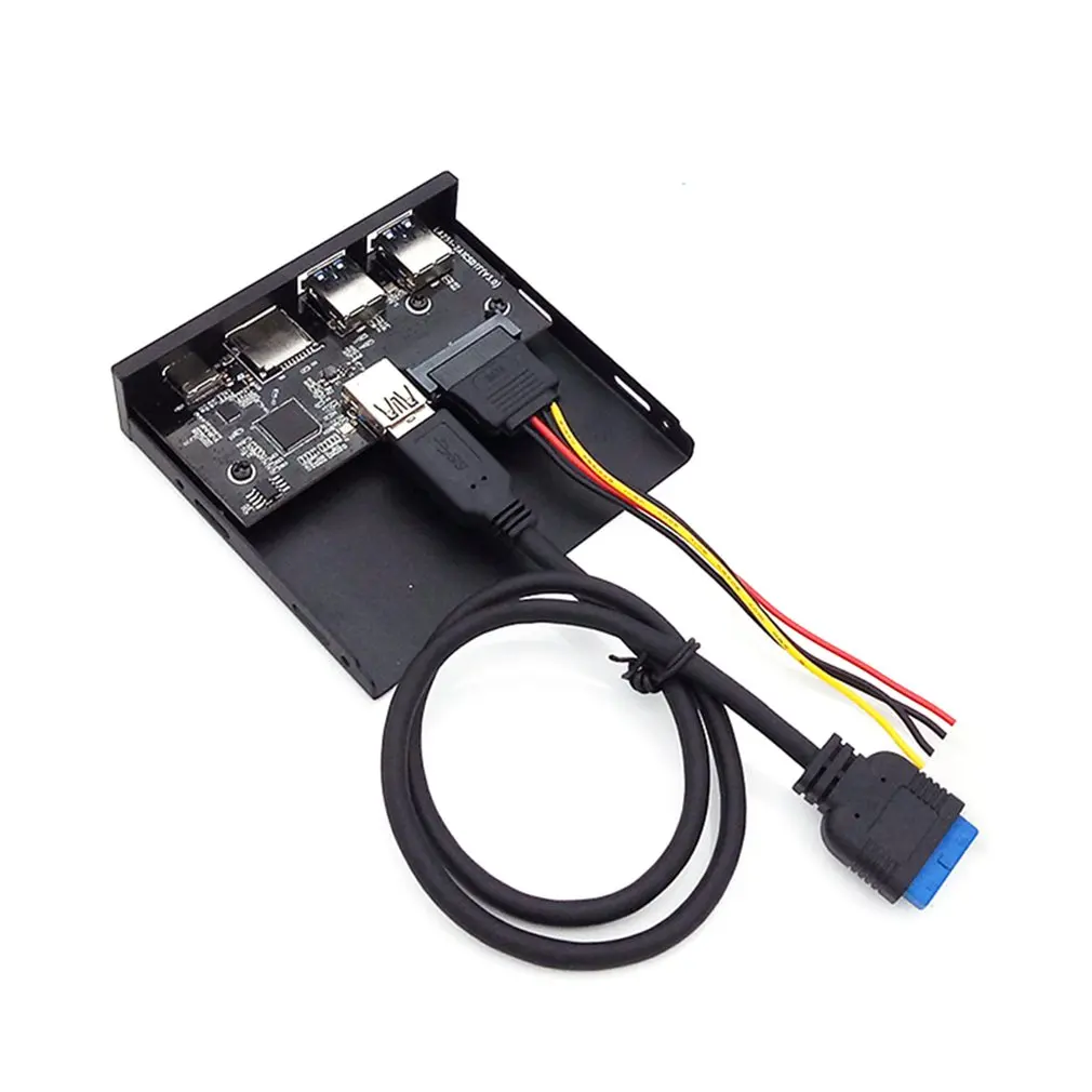 USB3.1/type C интерфейс+ двойной USB3.0+ TF/SD кард-ридер 3,5 оптический мягкий привод панель расширения диски крепление жесткого диска