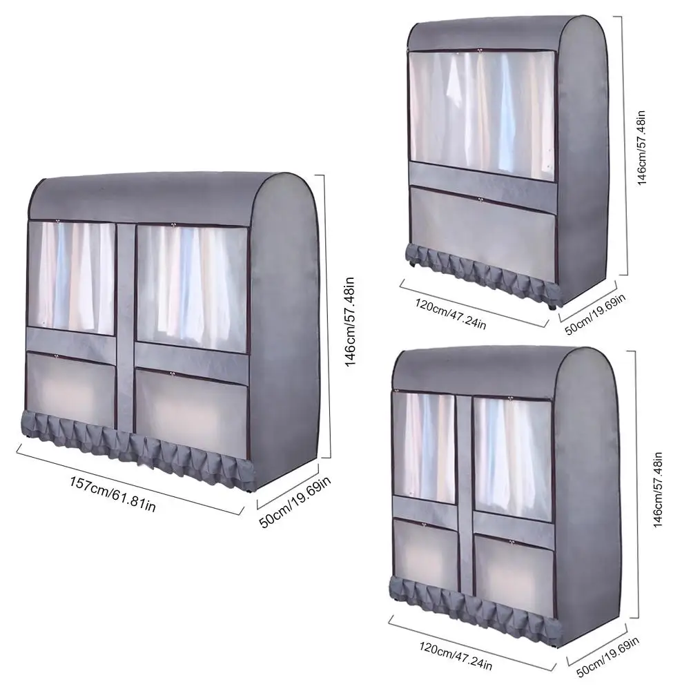 Большой водонепроницаемый пыленепроницаемое белье крышка для одежды костюм платье пальто ткань протектор чехол домашняя пластиковая крышка мешок сумка