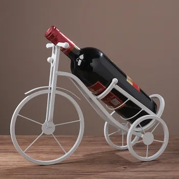 

Wine Bottle Holders or Wall Mounted Wine Racks Dispenser Wine Bar Optical Metal bicycles