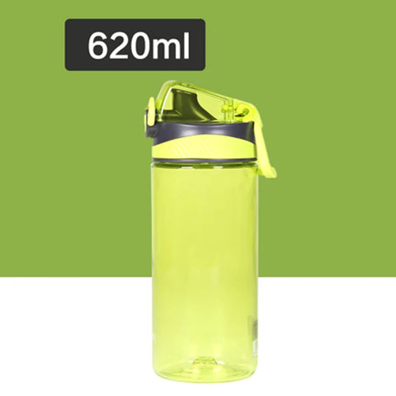 620ML Green Unibird 480 мл 620 мл пластиковая Спортивная бутылка для воды портативная протеиновая шейкер My Drink Bottle BPA бесплатно для кемпинга туризма бега - Цвет: 620ML Green