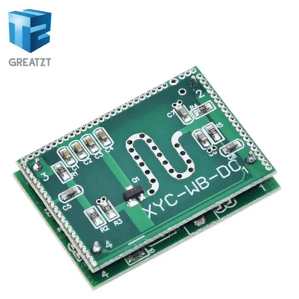 GREATZT 1 шт. сильная защита от помех! Микроволновый радар с датчиком 5 8 ГГц 6 9 м