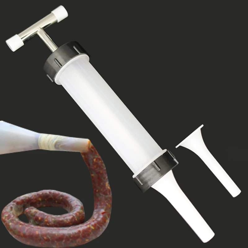 

Sausage Stuffer Barrel Manual Sausage Maker Meat Stuffer Filler Hand Operated Maker