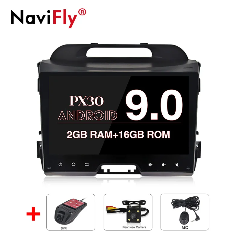 16G add camera dvr Четырехъядерный android9.0 автомобильный dvd для KIA sportage 2010- gps навигация автомобильное радио Видео Стерео мультимедийный плеер - Цвет: 16G add camera dvr