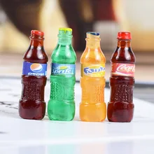 Mini bouteilles de Soda pour poupées BJD, 100 pièces, jouet de décoration, accessoire de poupée