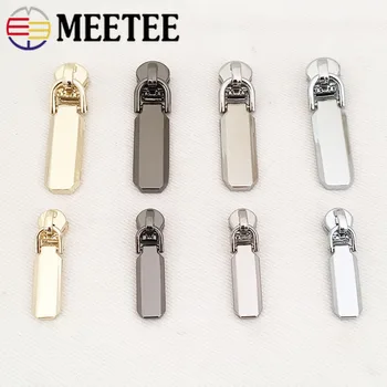 

10pcs 3# 5# High-grade Metal Zipper Sliders Head Removable Puller Repair Kit Zip for Luggage Bags Clothes DIY Sewing Accessories