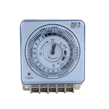 

Mechanical Timer Switch 250V 16A Time Counter 15min 24h Kitchen Controller Home