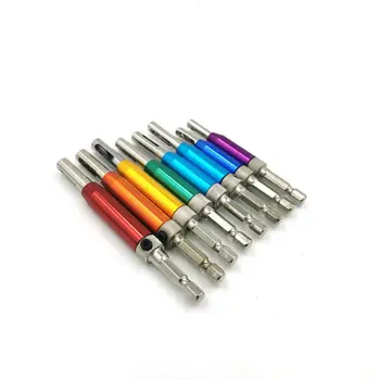 

Workshop Punch Locator 7 Pcs/set Hardware Hinge Drill Bit Set HSS Hole Opener