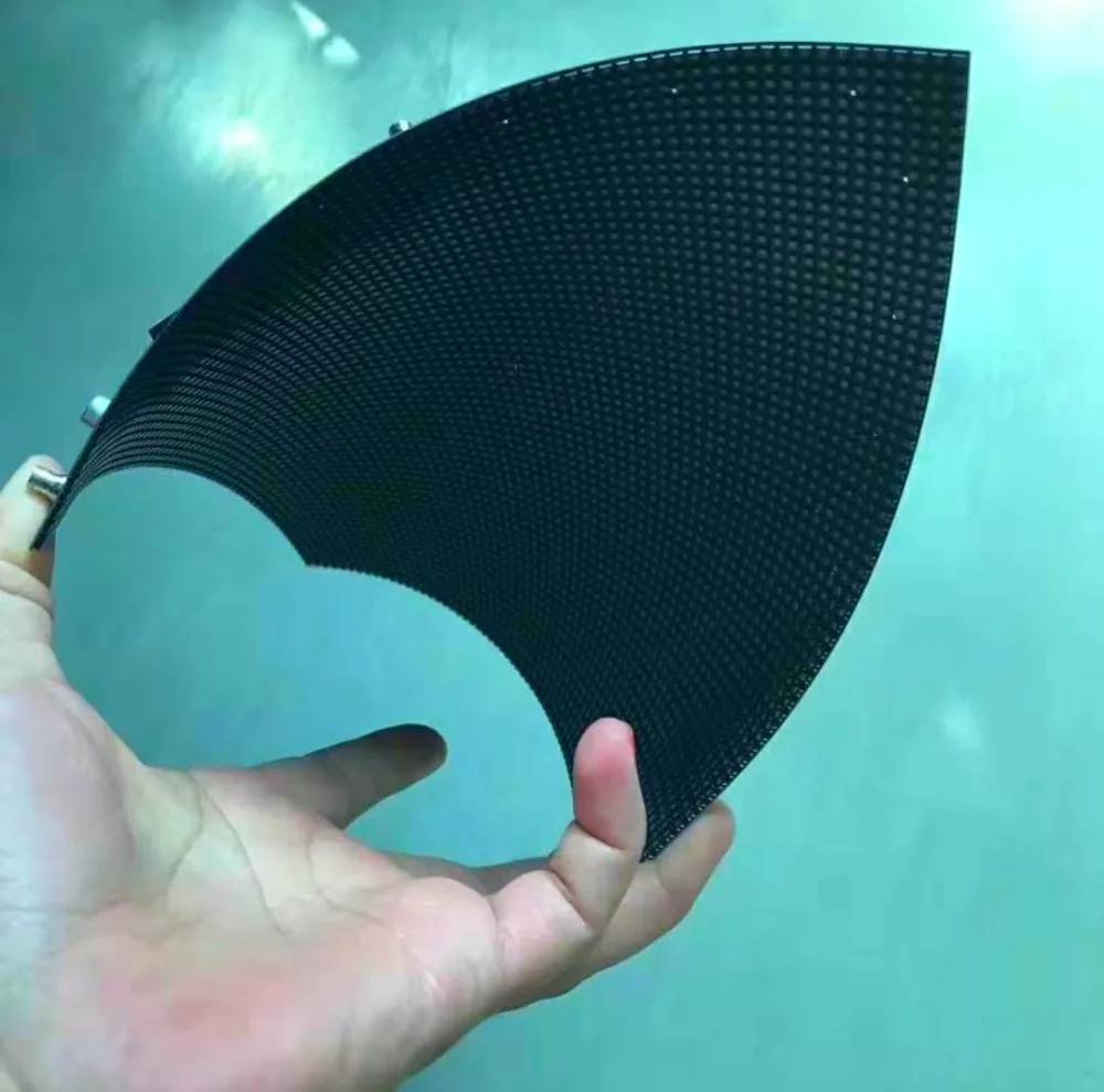64x64dots P3 магнитный мягкий светодиодный модуль 192x192 мм изогнутый СВЕТОДИОДНЫЙ экран p2.5p2p5p3p4