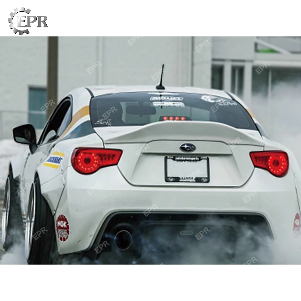 FRP крыло уплотнительная прокладка для BRZ FT86 GT86 FRS ноги Стиль углеродного/стекловолокна задний спойлер тела комплект настройки для FT86 гоночной части