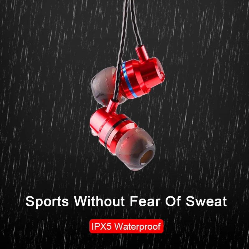 

KSUN Earphones KS-DS8 Headsets With Built-in Microphone 3.5mm In-Ear Wired Earphone For Smartphones
