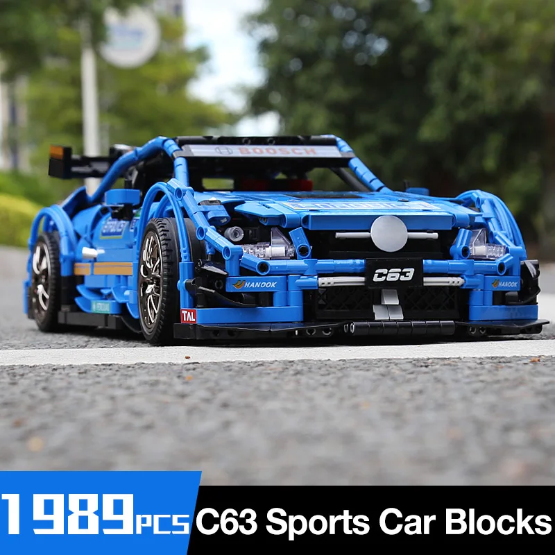 Yeshin 20005 Technic Car Series, совместимая с MOC-6687, скоростной мотор, автомобильный набор, строительные блоки, кирпичи, приложение управления, радиоуправляемые автомобили, детские игрушки