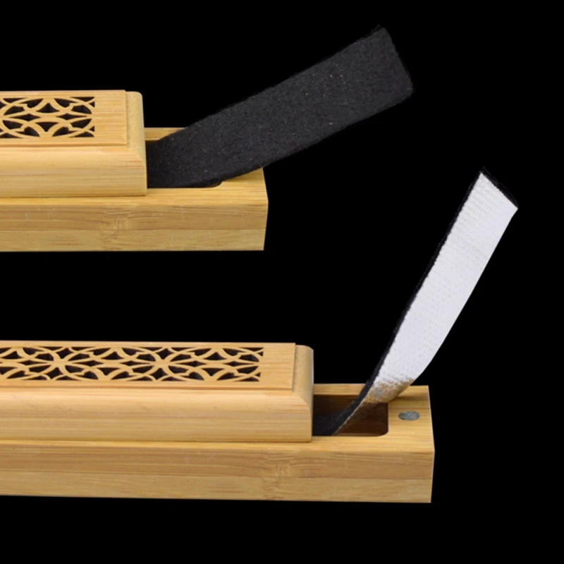 Ретро натуральный деревянный резной цветок благовония курильница Joss-stick вставляется держатель золы ароматерапия домашний декор ремесла NM