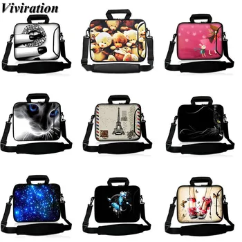 

10" Messenger Tablet PC Bag For HP Macbook iPad Air Pro Samsung Galaxy S3 Tab E 9.6 Tab 4 10.1 11 9.7 13 12 15 14 17 Laptop Case