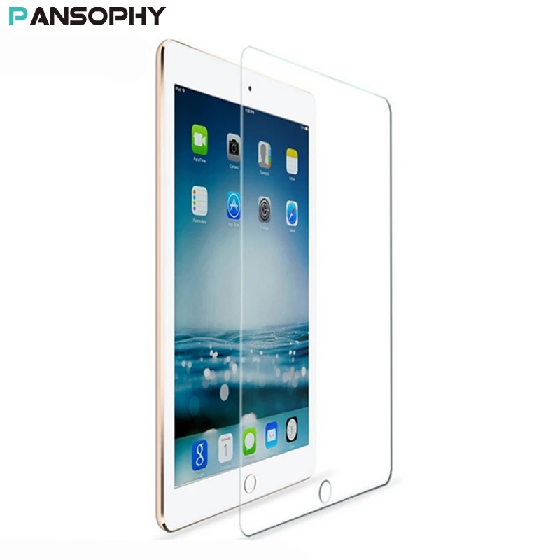Взрывозащищенный прозрачный протектор экрана для iPad Air 2 закаленное стекло