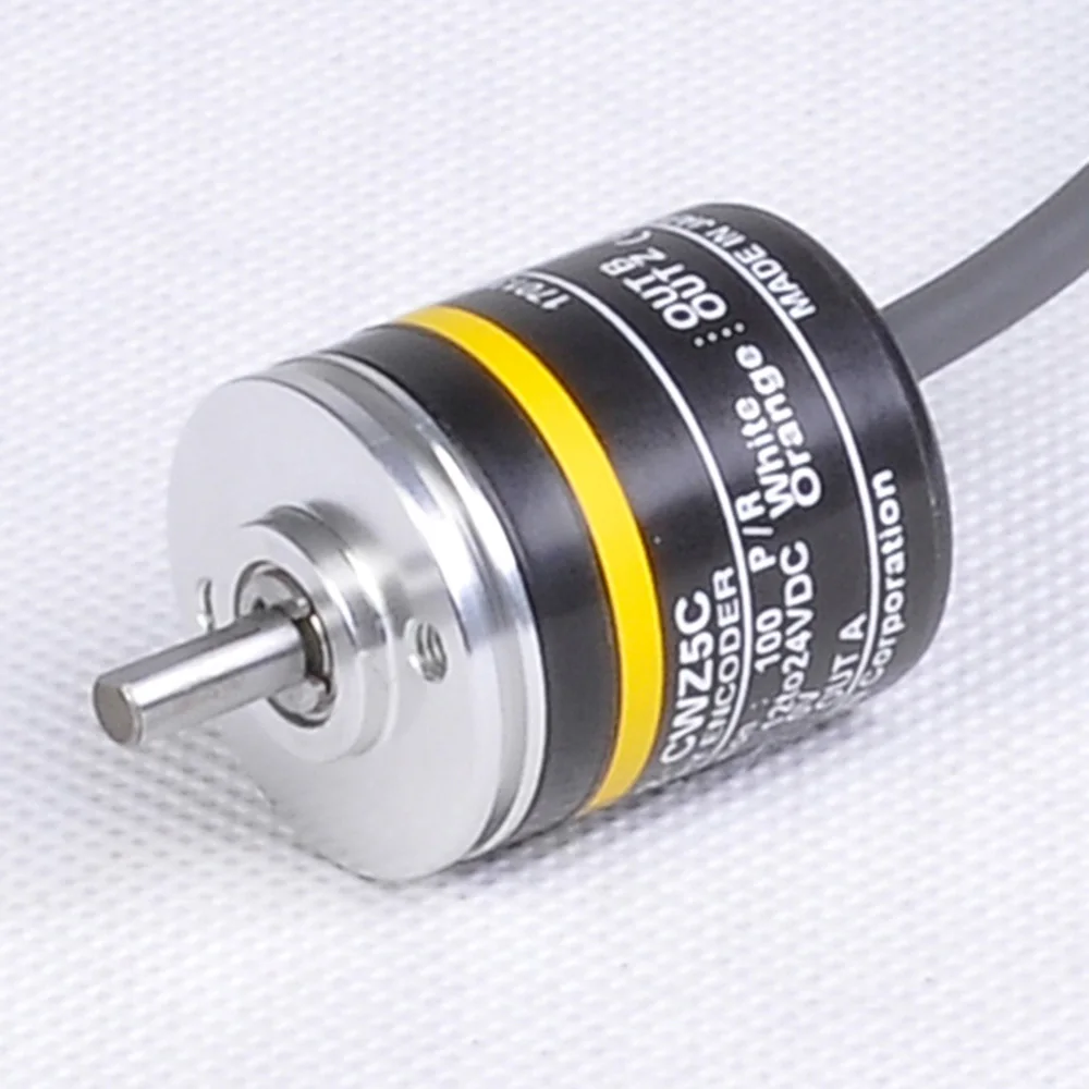 Omron incremental rotary encoder ABZ output phase 12V 24V 100 200 300