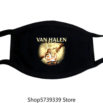 

Vintage Van Halen Guitar Mask Black Unisex Mens Size S M L Xl 234Xl An099 Washable Reusable Mask with