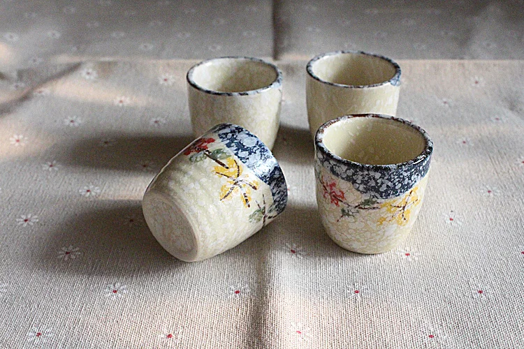Ручная роспись керамический флакон с стеклянная бутылка