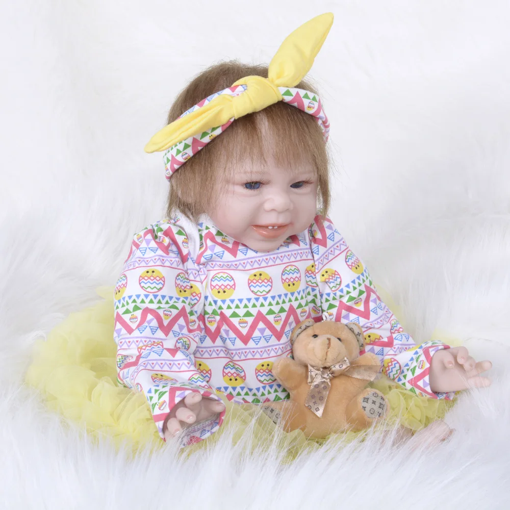 2" Reborn Baby Doll реалистичный мягкий хлопок тело Reborn Младенцы Девочка очаровательны Bebe дети Brinquedos Boneca игрушка