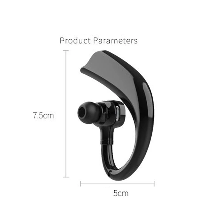 X23 bluetooth-гарнитура для автомобиля с одним ухом, может говорить без проводов, висящее ухо, длительное время работы от аккумулятора с микрофоном