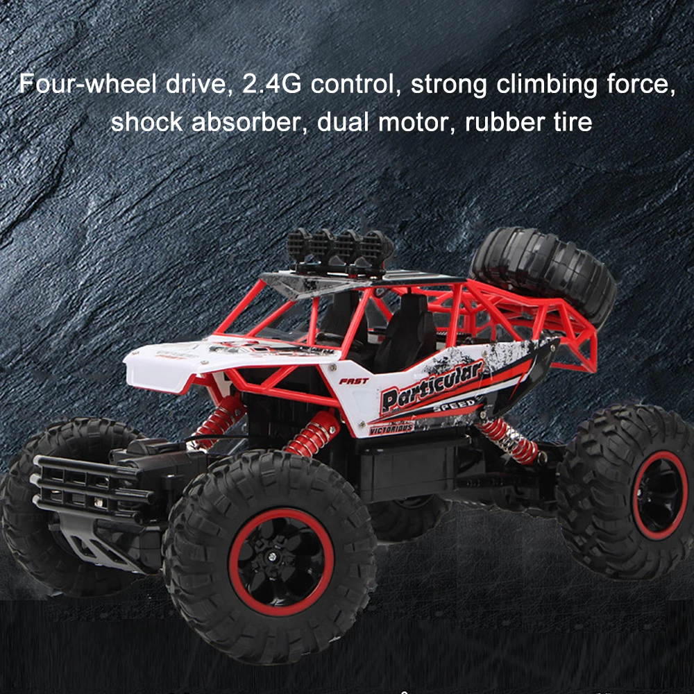 4WD RC автомобиль обновленная версия 2,4G радиоуправляемые игрушечные машинки RC Bigfoot Модель автомобиля игрушки для детей подарок дропшиппинг