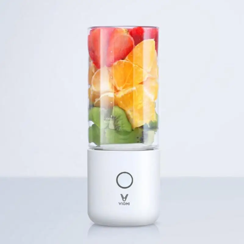 Xiaomi VIOMI Портативный сока Extracter чашка 2000 мА/ч, Кухня 5-кратное защита безопасности зарядка через usb Тип-C Перезаряжаемые 350 мл