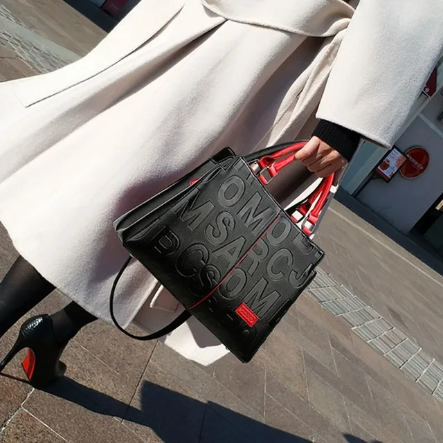 PU Leather Casual Crossbody Bags for Women Ladies Luxury Designer Tote Handbag Female Large Capacity Travel Shoulder Bag Sac 5