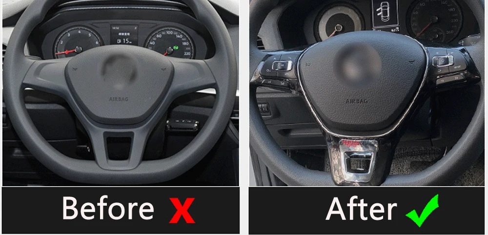 For VW Volkswagen MK6 Golf 7 Polo 2014-2019 Volume Phone Audio Switch Multifunct