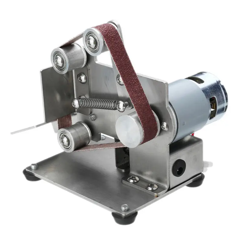 

330x15mm Belt Sander Polishing Grinding Machine Edge Sharpene 9000RPM +10 Belts