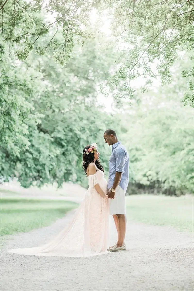 New Lace Maternity Dresses Elegence Pregnancy Dress Photography Long Pregnant Women Maxi Gown For Baby Shower Photo Shoots Props (19)