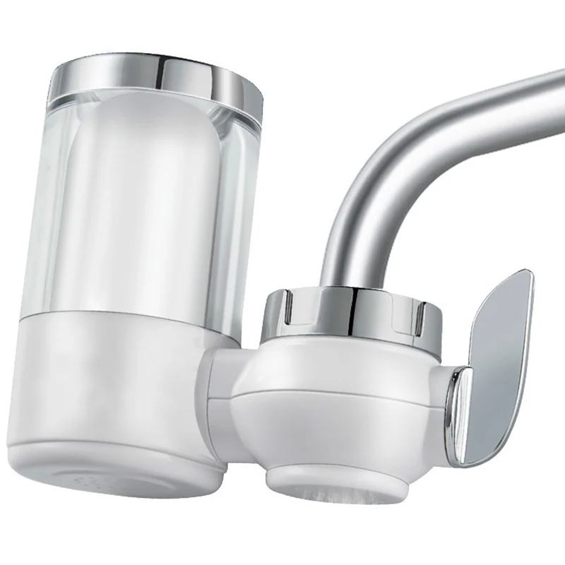 

Gallon Long-Lasting Water Faucet Filtration System, Faucet Water Filter, Tap Water Filter, Removes Lead, Flouride & Chlorine - F