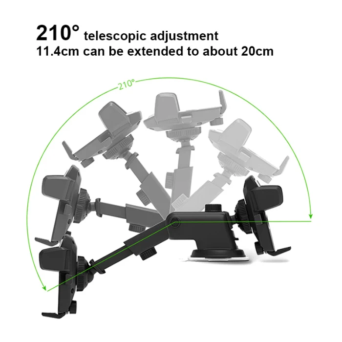 Кронштейн держатель стойки лобового стекла автомобиля крепление 360 градусов вращение для мобильного телефона gps AS99