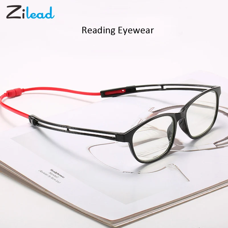 Очки для чтения Zilead телескопические магнитные с защитой от синего излучения
