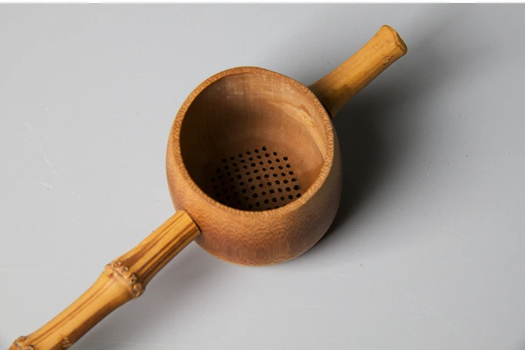 TANGPIN coffee and tea accessories natural bamboo tea strainers bamboo tea ceremony sets