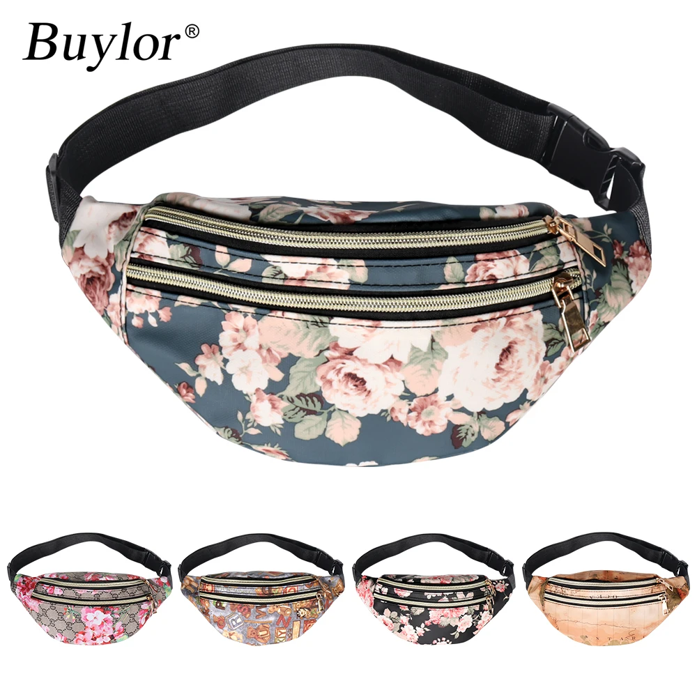 Bolso de cinturón Buylor para mujer, riñonera de diseñador, riñonera de