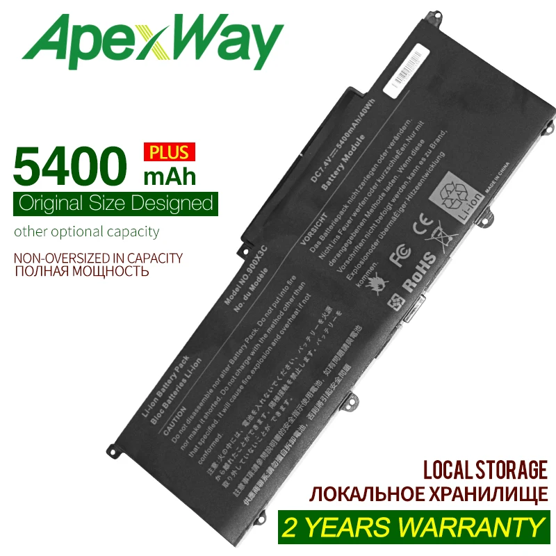 Apexway 3 ячейки Аккумулятор для ноутбука телефона SAMSUNG NP900X3D NP900X3E 900X3C 900X3D 900X3E
