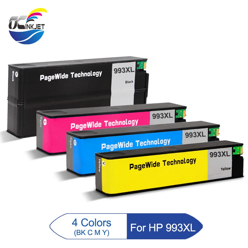 

OCINKJET для HP 993 993XL картридж с чернилами, Восстановленный для HP PageWide 755dn 774dn/s 750dn/dw 772dn/dw 777z 777zs Printer