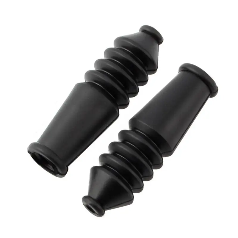 

4 Pcs/pack Mountain Folding Bicycle Dust Jacket Brake Line V Elbow Protection Cover Accessories Rubber Sleeve Y51D