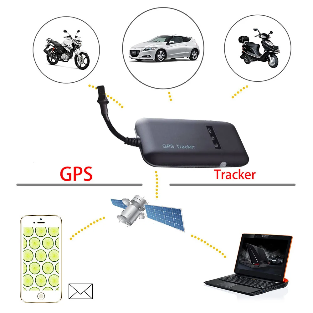 DYEGOO gps locator real time tracking google link mini GT02A car gsm gps tracker