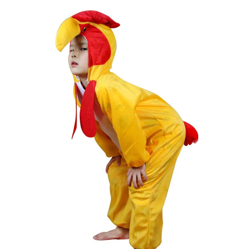 Kids Cartoon Animals Yellow Cock Costumes Boys Girl Halloween Cosplay Costume Anime Disfraces Dress Up Role Play Jumpsuit Kids Cartoon Animals Yellow Cock Costumes Boys Girl Halloween Cosplay Costume Anime Disfraces Dress Up Role Play Jumpsuit