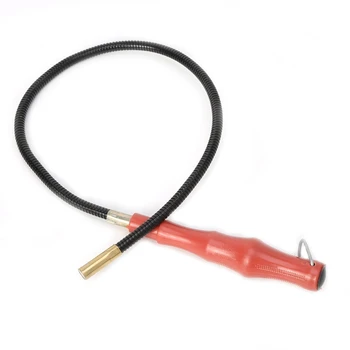 

1Pc Magnetic Pickup Tool Garage Tool Repair Pick Up Red Plastic Handle Flexible Grabber
