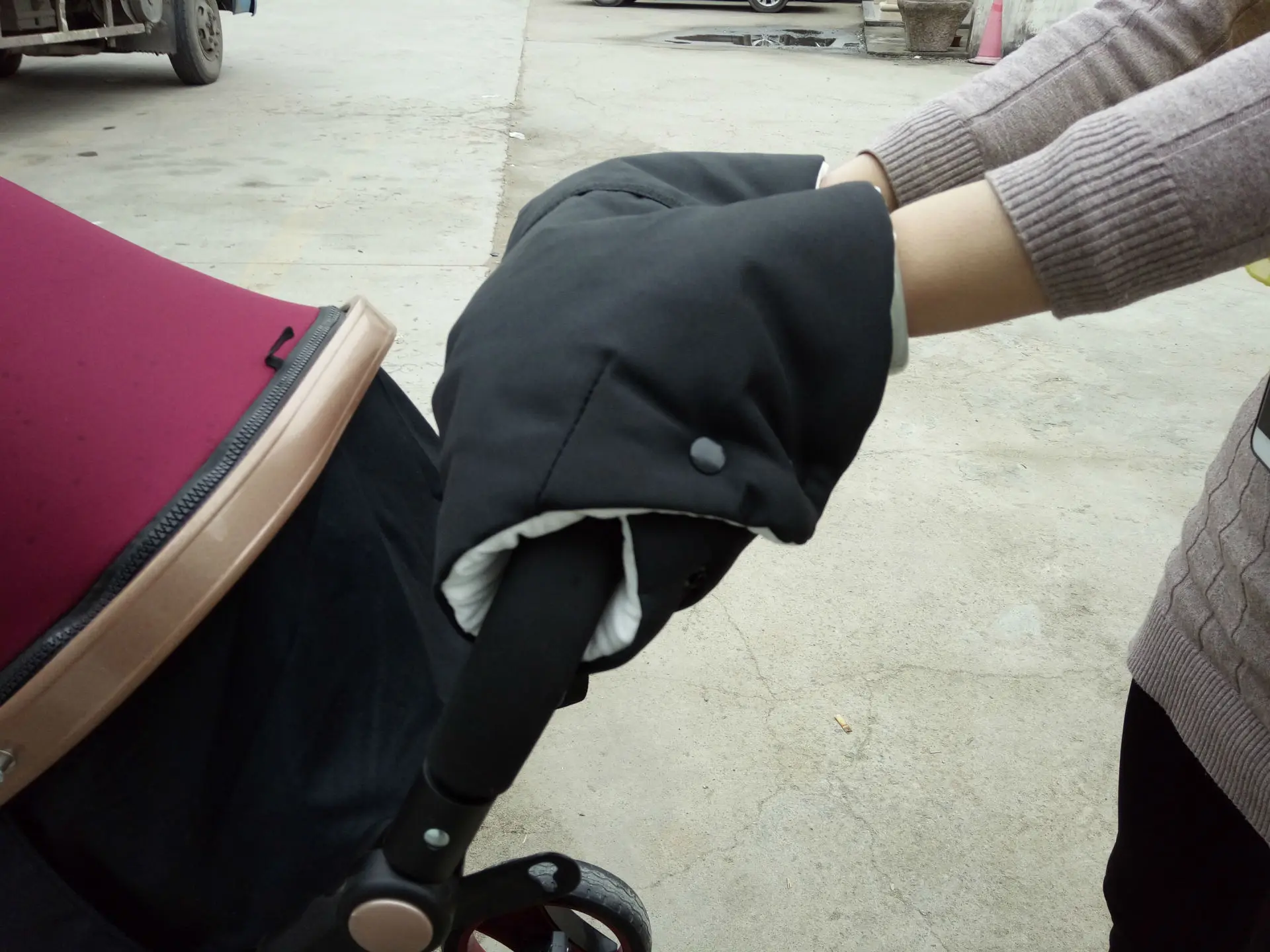Winter Warm Stroller Gloves Kids Pushchair Hand Muff Waterproof Pram Accessory Mitten Baby Buggy Cart Outdoor Glove