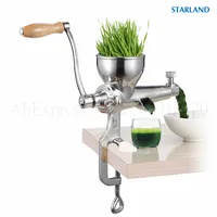 Wheat Grass Juicer Wheatgrass Fruit Juice Extractor Stainless Steel 2