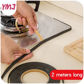 

2M Soft Self-adhesive window sealing strip Gap Strip car door noise insulation Rubber dusting sealing tape Window Accessories
